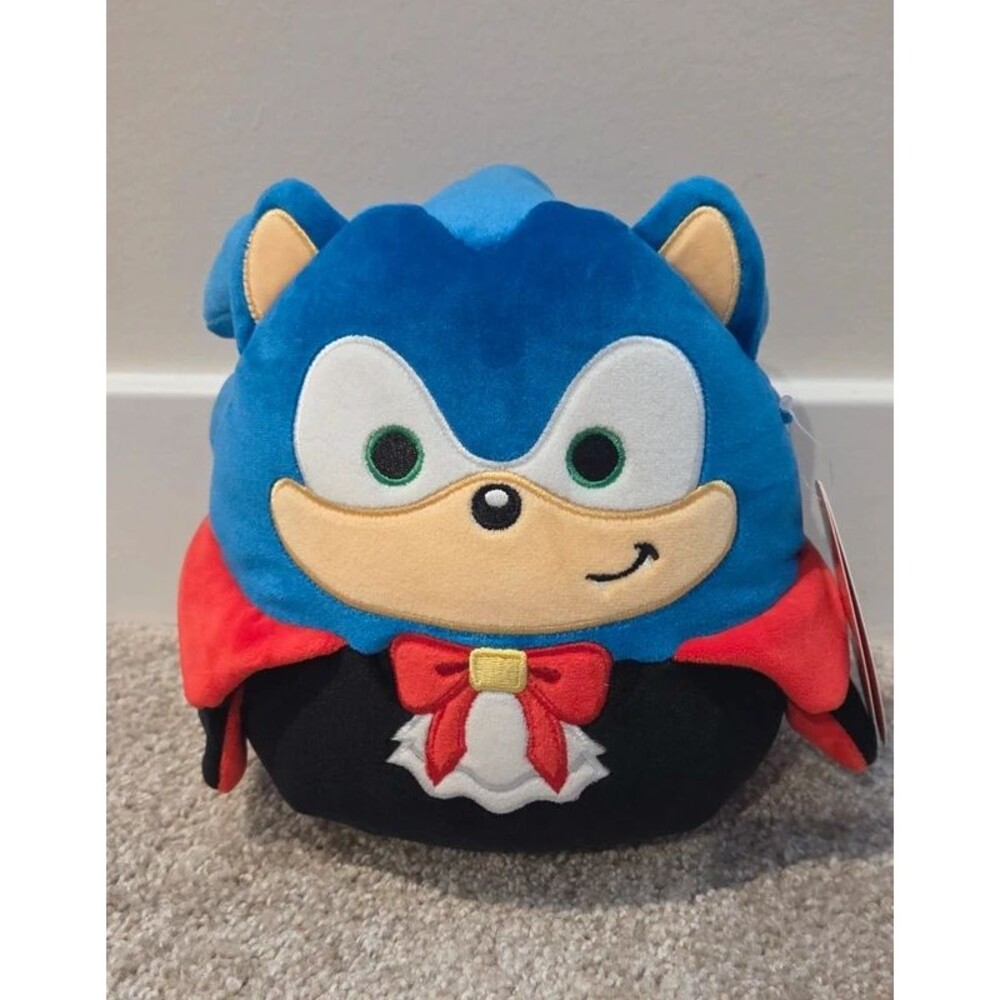 Sonic the hedgehog Dracula vampire 8 inch squishmallow